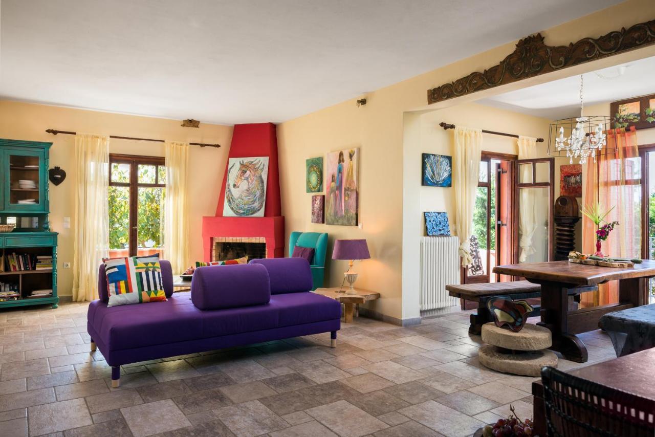 Villa Meliti Agios Matthaios  Luaran gambar